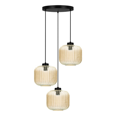 Kaja Clark 3L pendant lamp E27 H 100.0cm