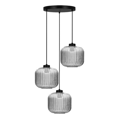 Kaja Campo 3L pendant lamp E27 H 100.0cm
