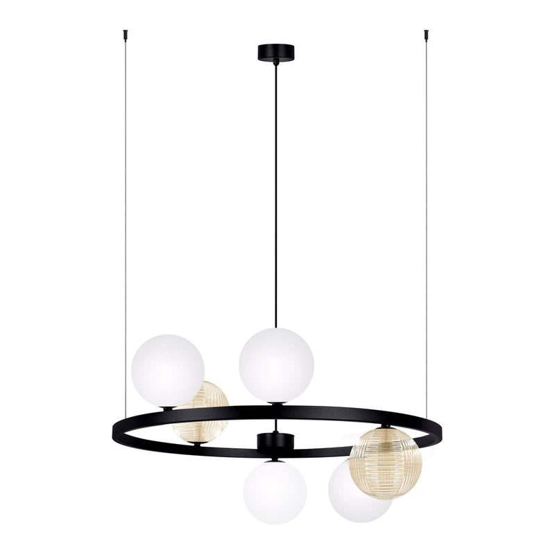 Kaja Saturno 6L pendant lamp G9 H 130.0cm