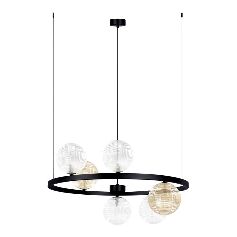 Kaja Saturno 6L pendant lamp G9 H 130.0cm