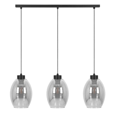 Kaja Balbo 3L linear suspension pendant lamp E27 H 90.0cm
