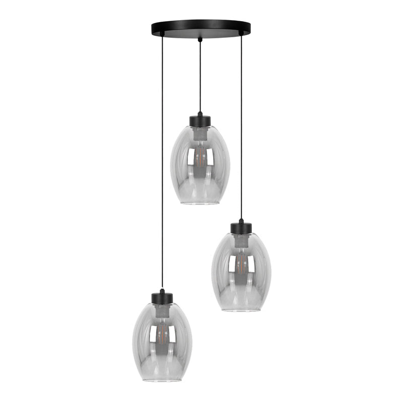 Kaja Balbo 3L pendant lamp E27 H 100.0cm