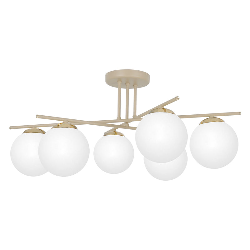 Kaja Savia 6L ceiling lamp E14 H 30.0cm
