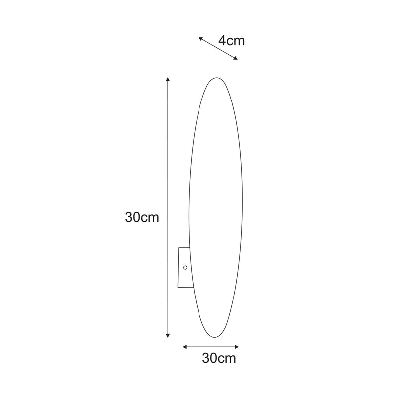 Kaja Talar 1L wall lamp G9 H 30.0cm