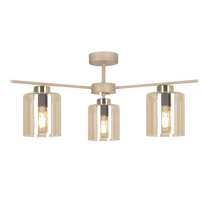 Kaja Vanes 3L ceiling lamp E27 H 29.0cm