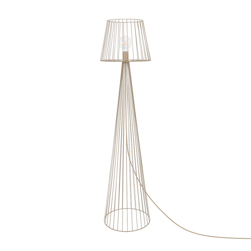 Kaja Livia 1L floor lamp E27 H 148.0cm