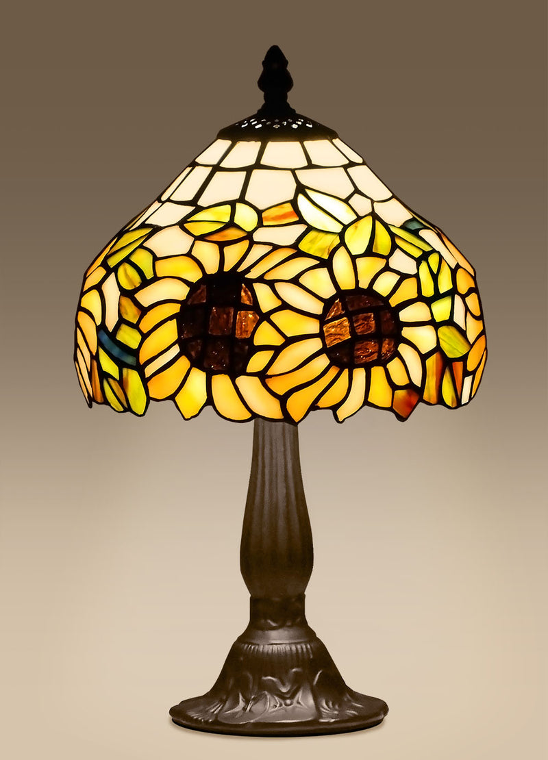 Kaja Teco 1L tiffany table lamp E14 H 36.0cm