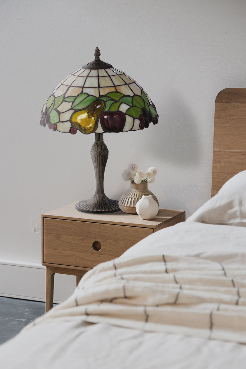 Kaja Fruit 1L tiffany table lamp E27 H 48.0cm