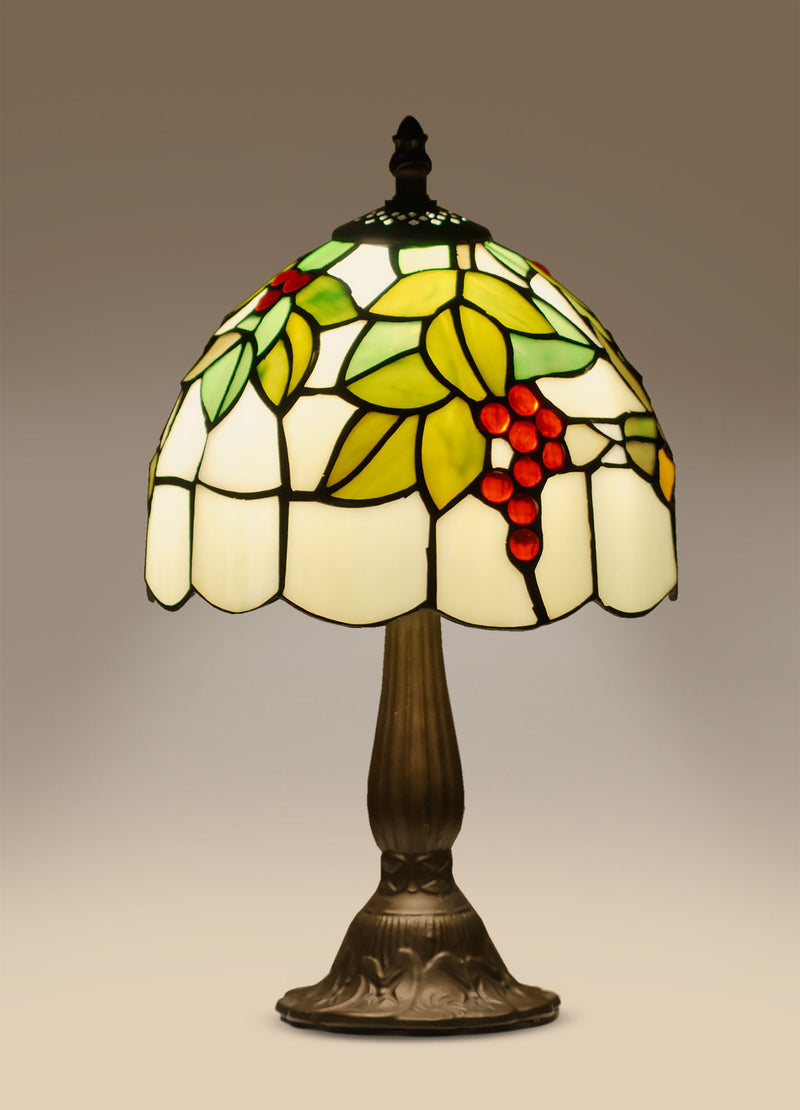 Kaja Teco 1L tiffany table lamp E14 H 36.0cm