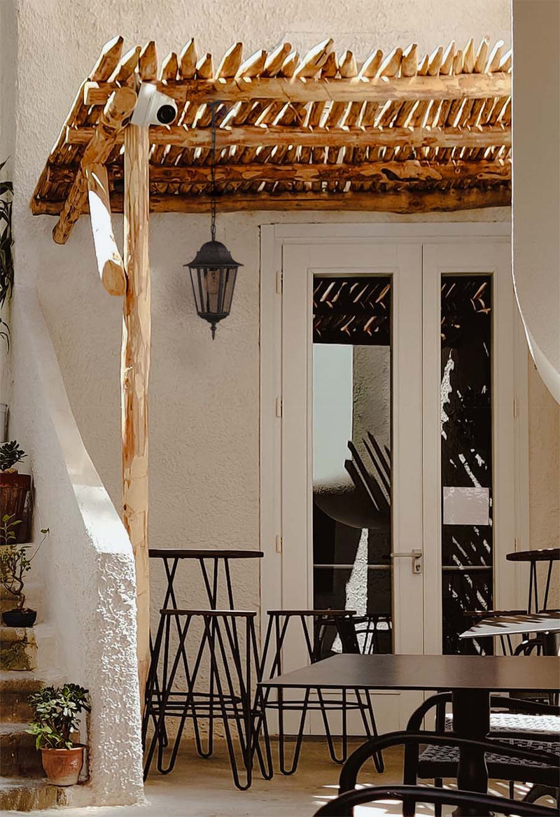 Kaja Lozana 1L outdoor pendant lamp E27 H 92.0cm