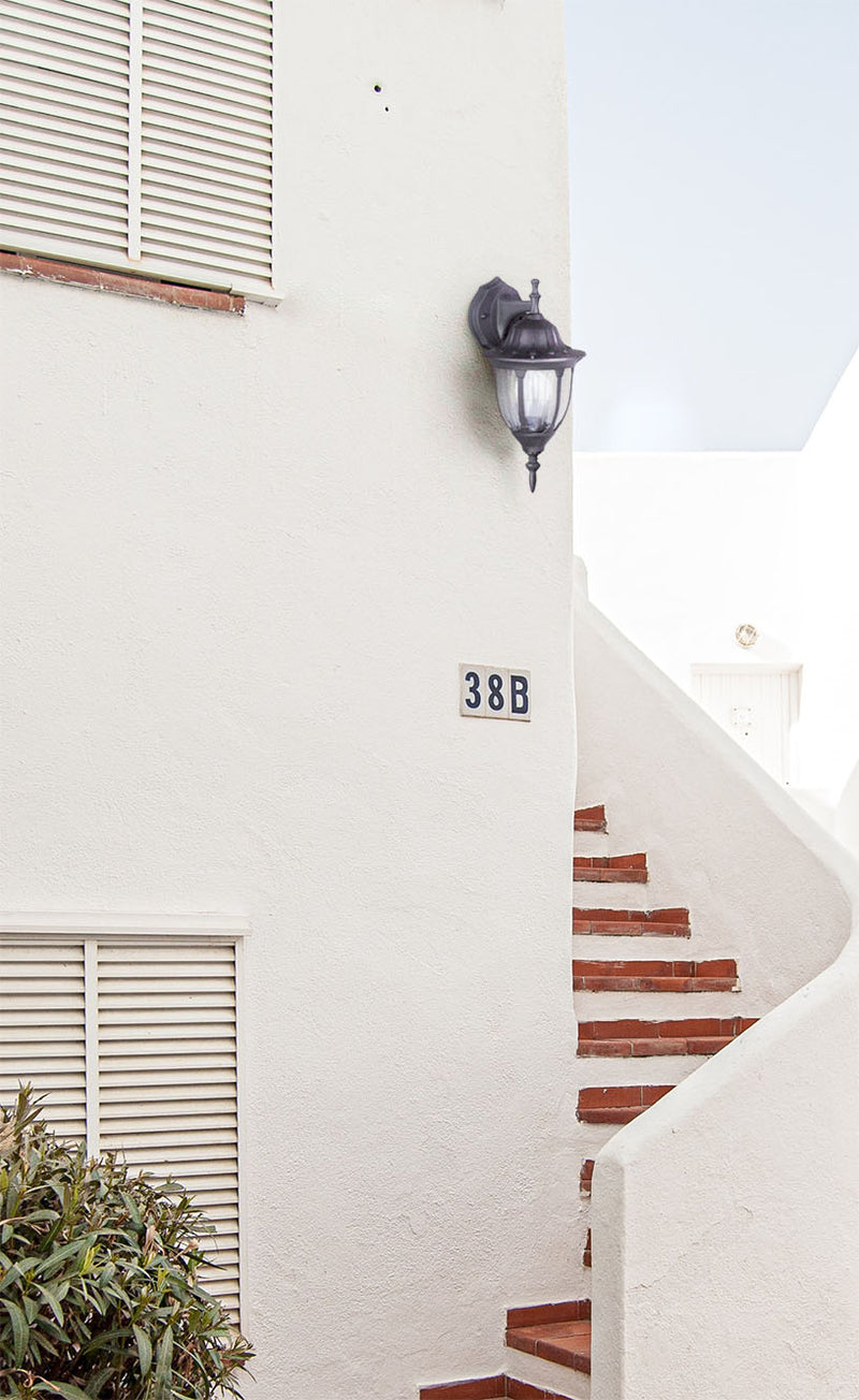 Kaja Vasco 1L outdoor wall lamp E27 H 36.0cm