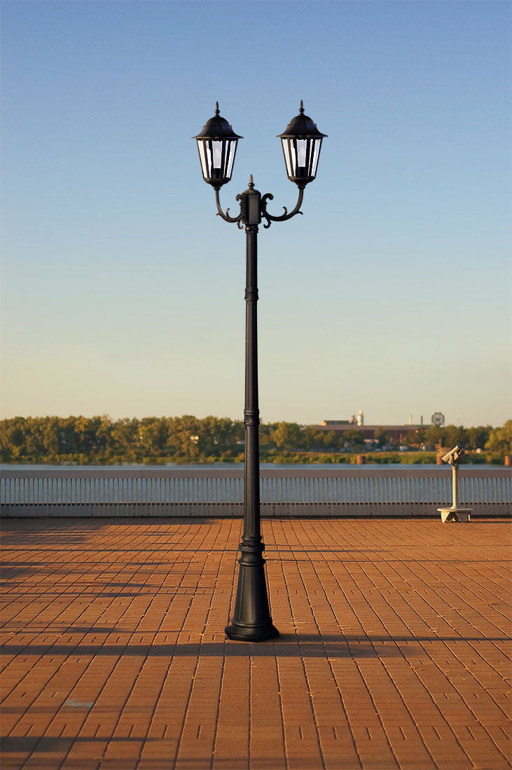 Kaja Lozana 2L street light E27 H 243.0cm