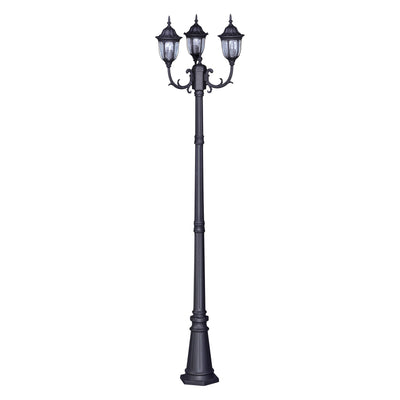 Kaja Vasco 3L street light E27 H 235.0cm