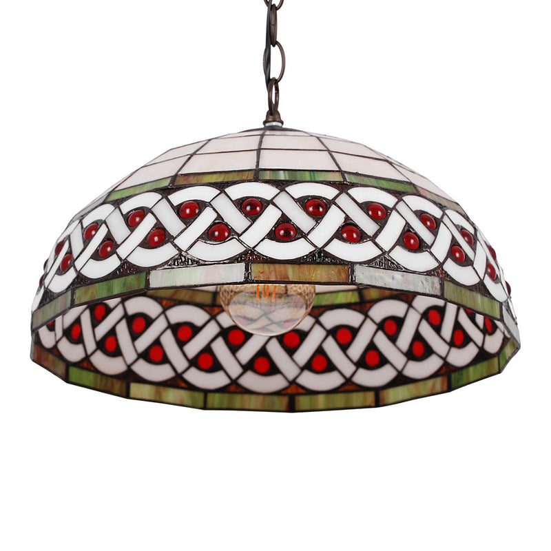 Kaja Tifany 1L pendant lamp E27 H 115.0cm