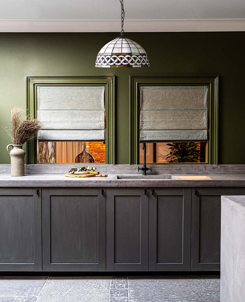 Kaja Tifany 1L pendant lamp E27 H 115.0cm