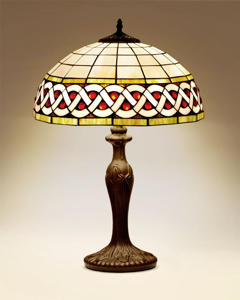 Kaja Tifany 1L tiffany table lamp E27 H 59.0cm