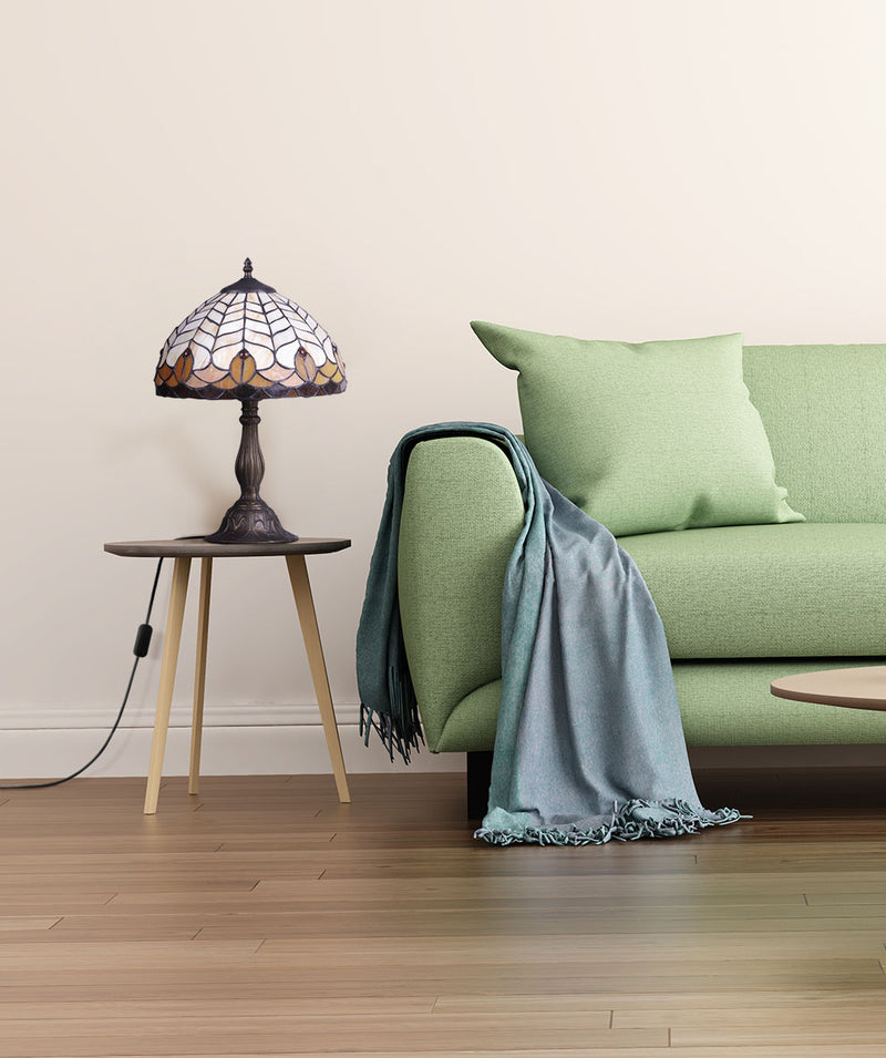 Kaja Sargan 1L tiffany table lamp E14 H 37.0cm