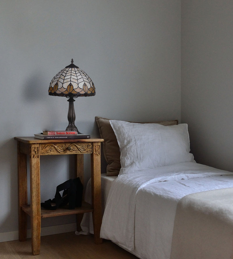 Kaja Sargan 1L tiffany table lamp E27 H 49.0cm