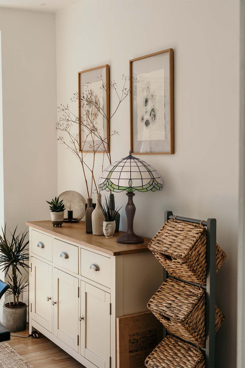 Kaja Papi 1L tiffany table lamp E27 H 62.0cm