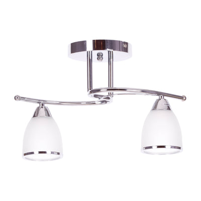 Kaja Samira 2L ceiling lamp E14 H 25.0cm