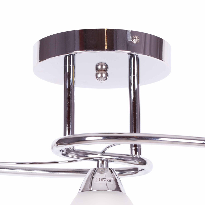 Kaja Samira 2L ceiling lamp E14 H 25.0cm