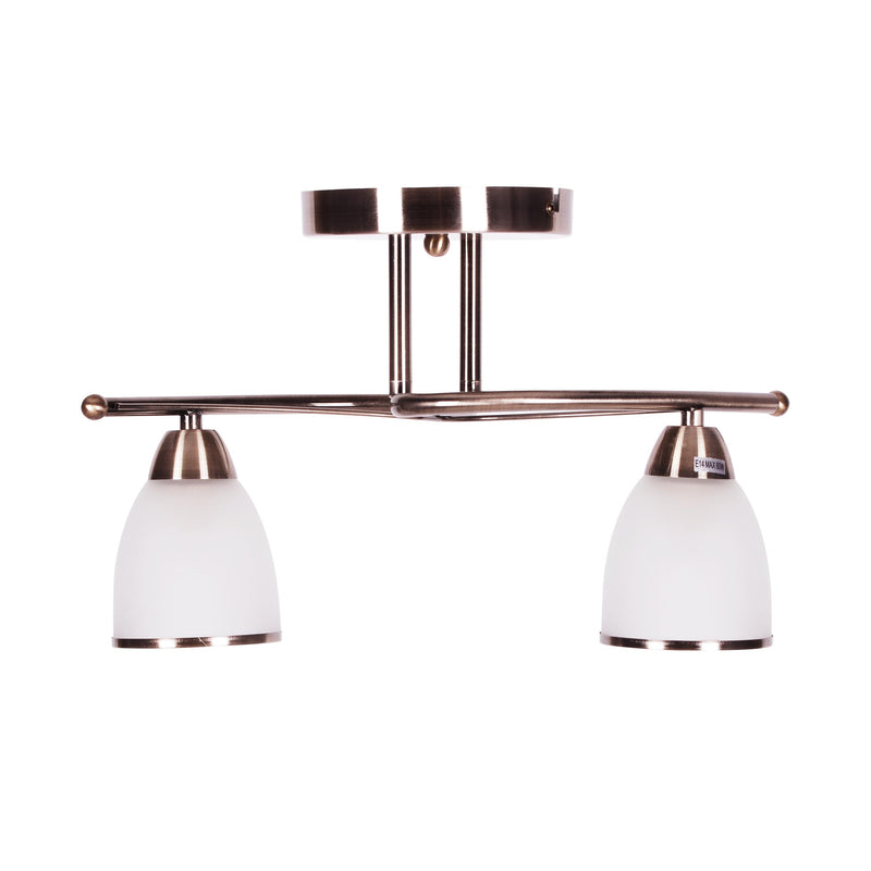 Kaja Samira 2L ceiling lamp E14 H 25.0cm
