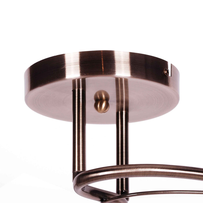 Kaja Samira 2L ceiling lamp E14 H 25.0cm