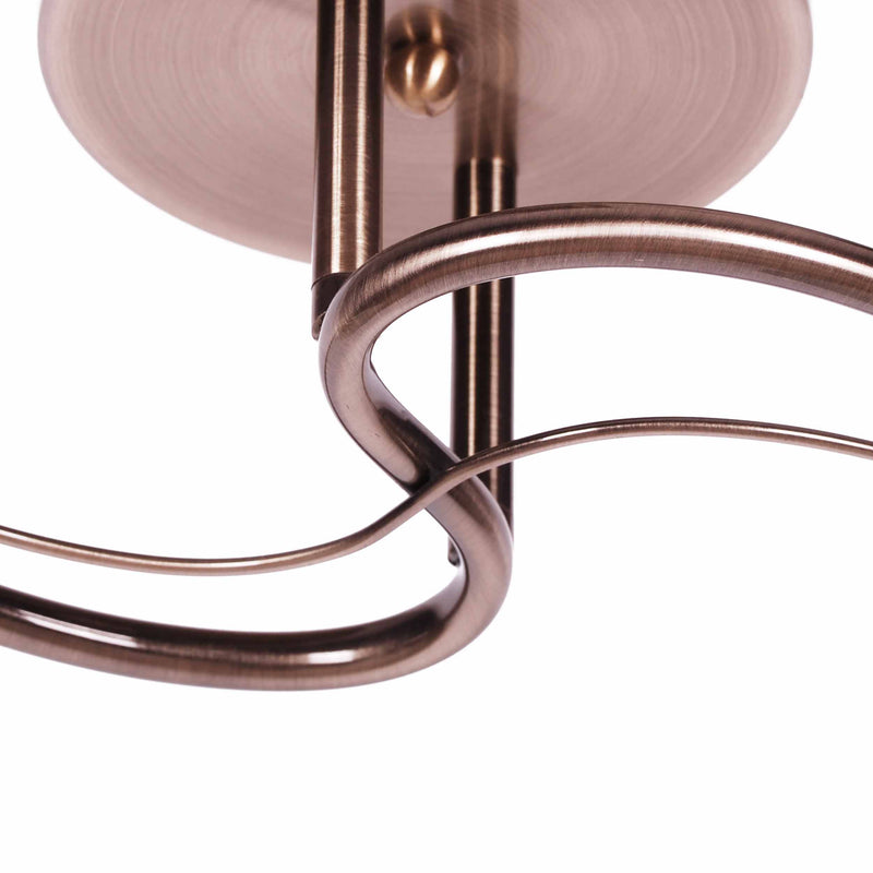 Kaja Samira 2L ceiling lamp E14 H 25.0cm