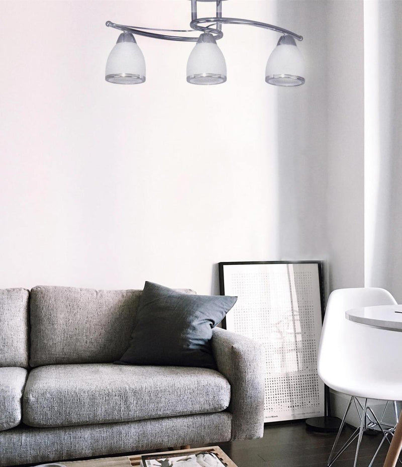 Kaja Samira 3L ceiling lamp E14 H 25.0cm