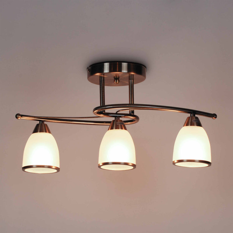 Kaja Samira 3L ceiling lamp E14 H 25.0cm