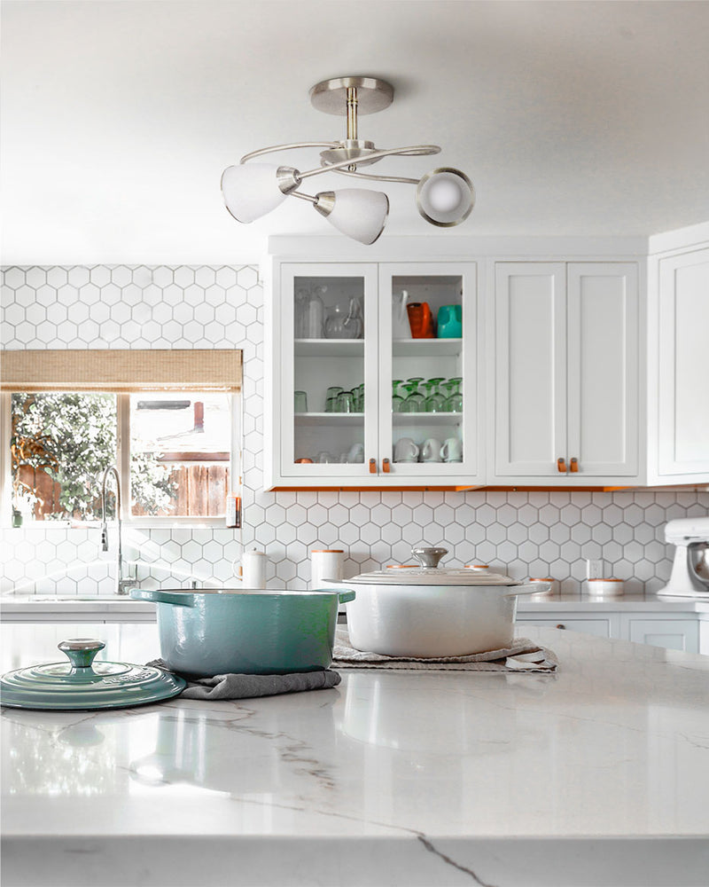 Kaja Plato 3L ceiling lamp E14 H 30.0cm