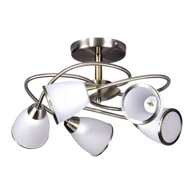 Kaja Plato 5L ceiling lamp E14 H 30.0cm