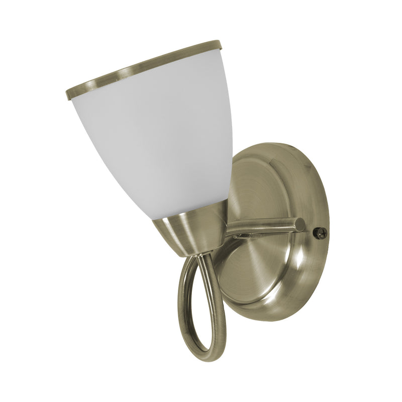 Kaja Plato 1L wall sconce lamp E14 H 22.0cm