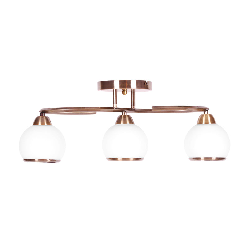 Kaja Lara 3L ceiling lamp E27 H 23.0cm