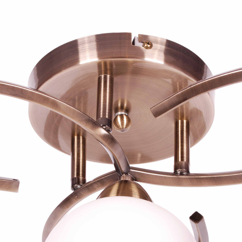 Kaja Lara 4L ceiling lamp E27 H 23.0cm