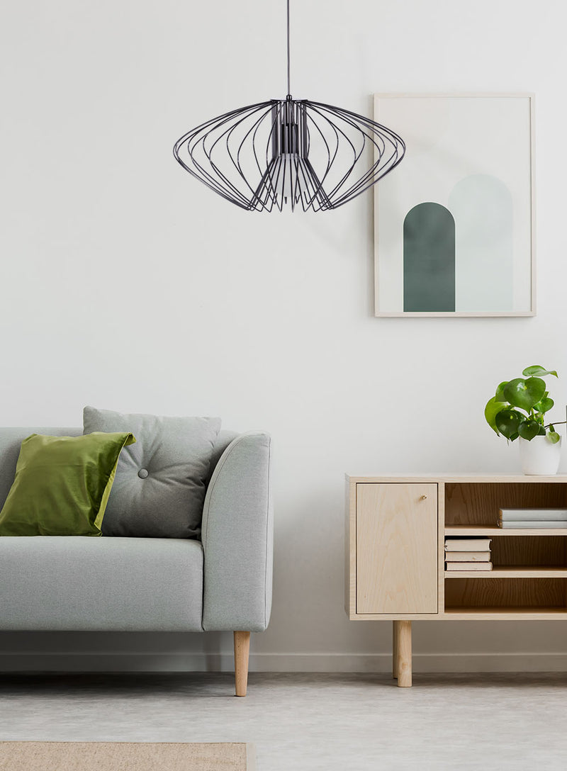 Kaja Tizi Ii 1L pendant lamp E27 H 90.0cm