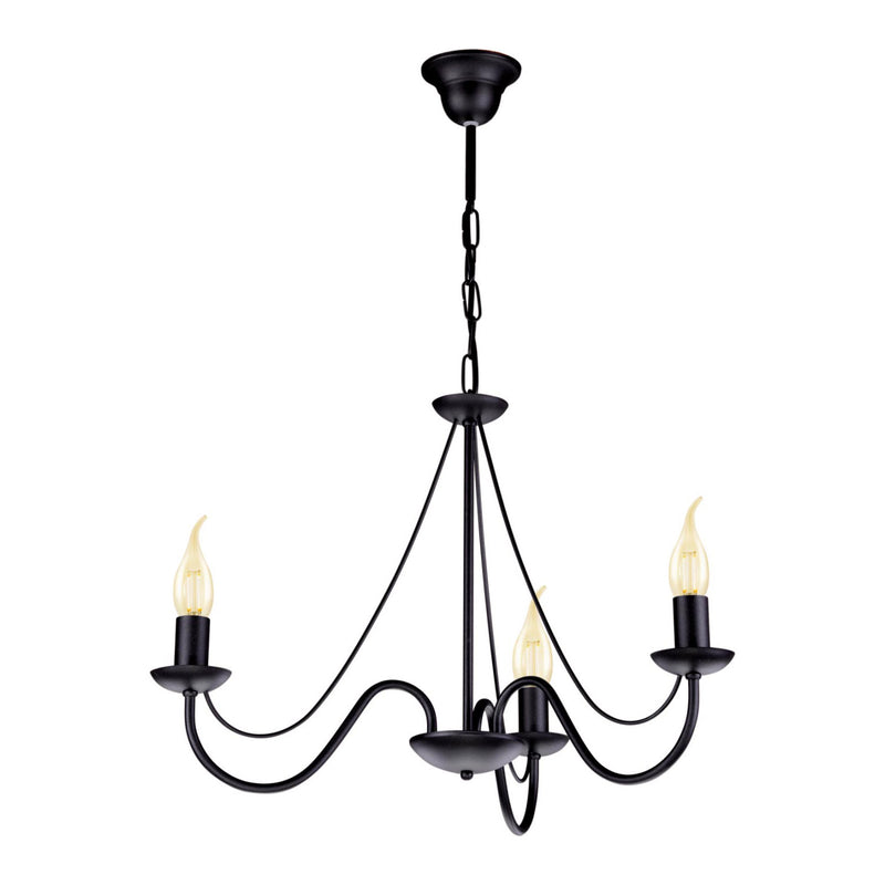 Kaja Bartez 3L chandelier E14 H 75.0cm