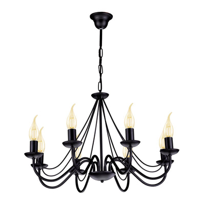 Kaja Bartez 8L chandelier E14 H 75.0cm