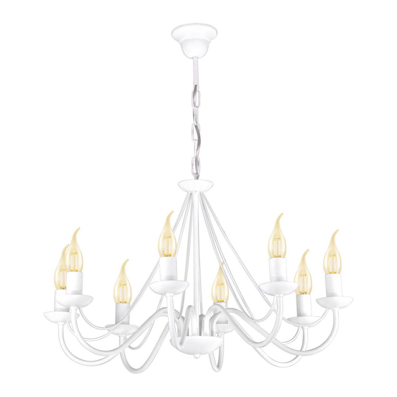 Kaja Bartez Ii 8L chandelier E14 H 75.0cm