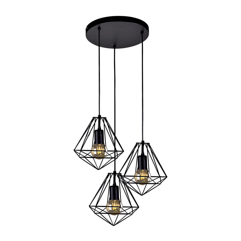 Kaja Marko 3L pendant lamp E27 H 95.0cm