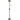 Floor lamp Globo Lighting Leonas 2L metal black LED, H 180cm