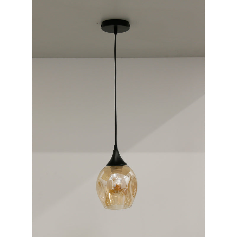 Candellux Aspa 1L pendant lamp E27 D 14cm