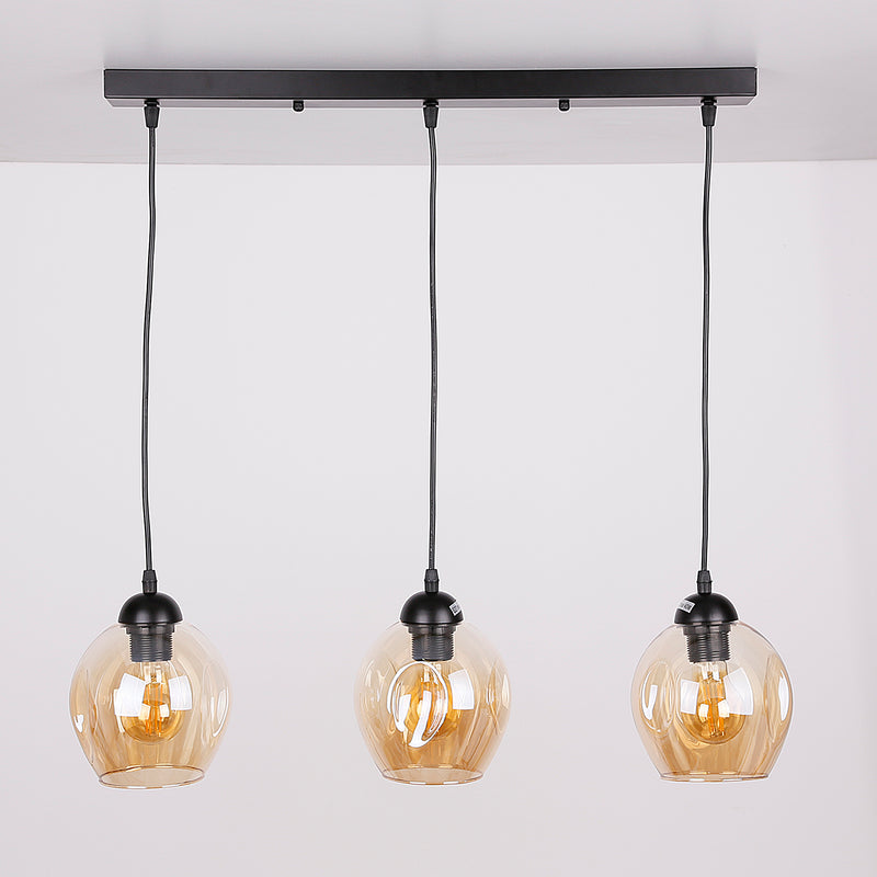 Candellux Aspa 3L linear suspension pendant lamp E27 W 70cm