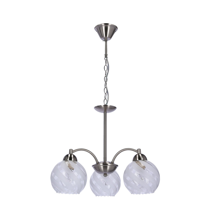 Candellux Baida 3L chandelier E27 H 80cm