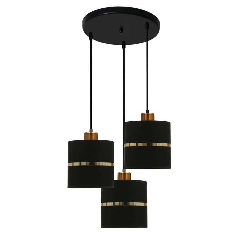 Candellux Assam 3L pendant lamp E27 H 90cm
