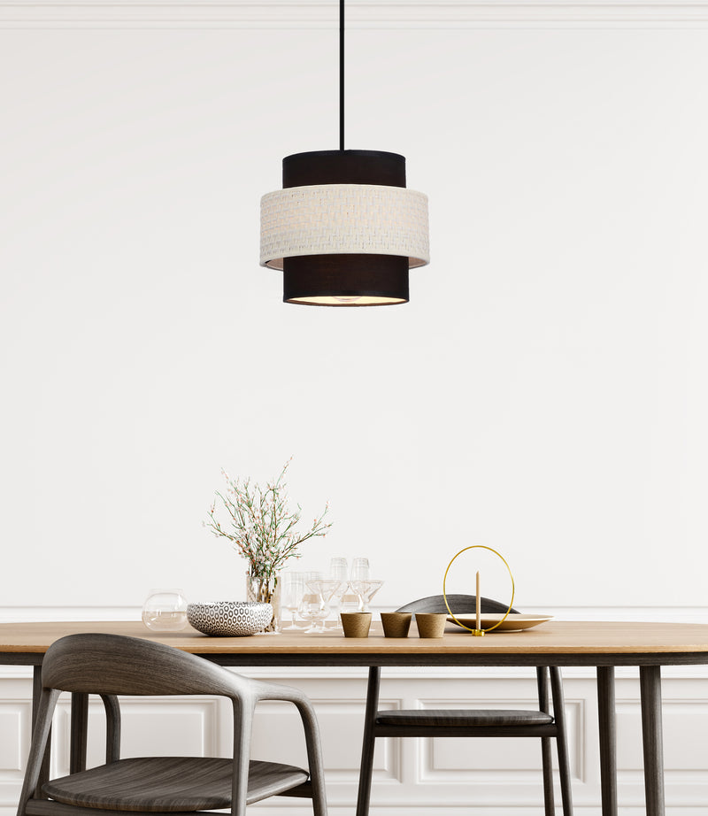 Candellux Benta 1L pendant lamp E27 D 20cm