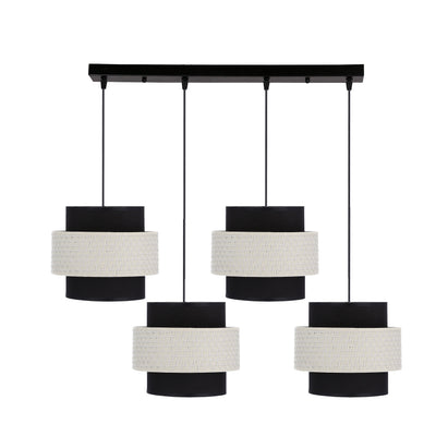 Candellux Benta 4L linear suspension pendant lamp E27 H 100cm