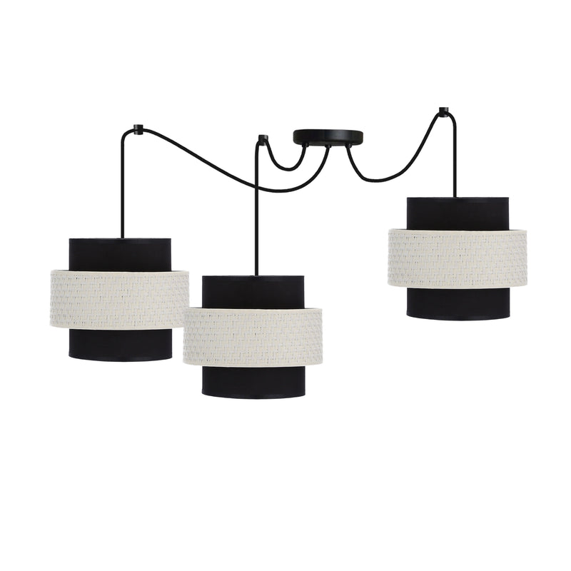 Candellux Benta 3L pendant lamp E27 H 150cm