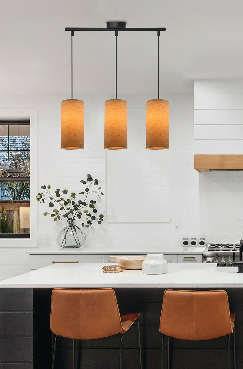 Candellux Ballo 3L linear suspension pendant lamp E27 W 54cm