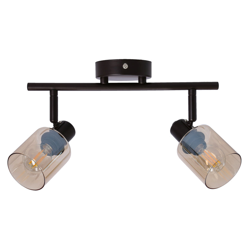 Candellux Agra 2L monorail lighting E14 H 19cm
